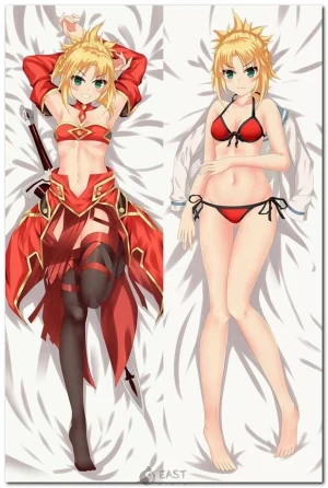 Mordred from FATE series on anime body pillow cover