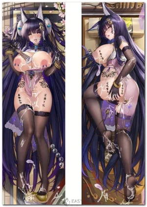 Musashi Azur Lane anime dakimakura body pillow cover