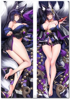 Musashi Azur Lane anime dakimakura body pillow cover