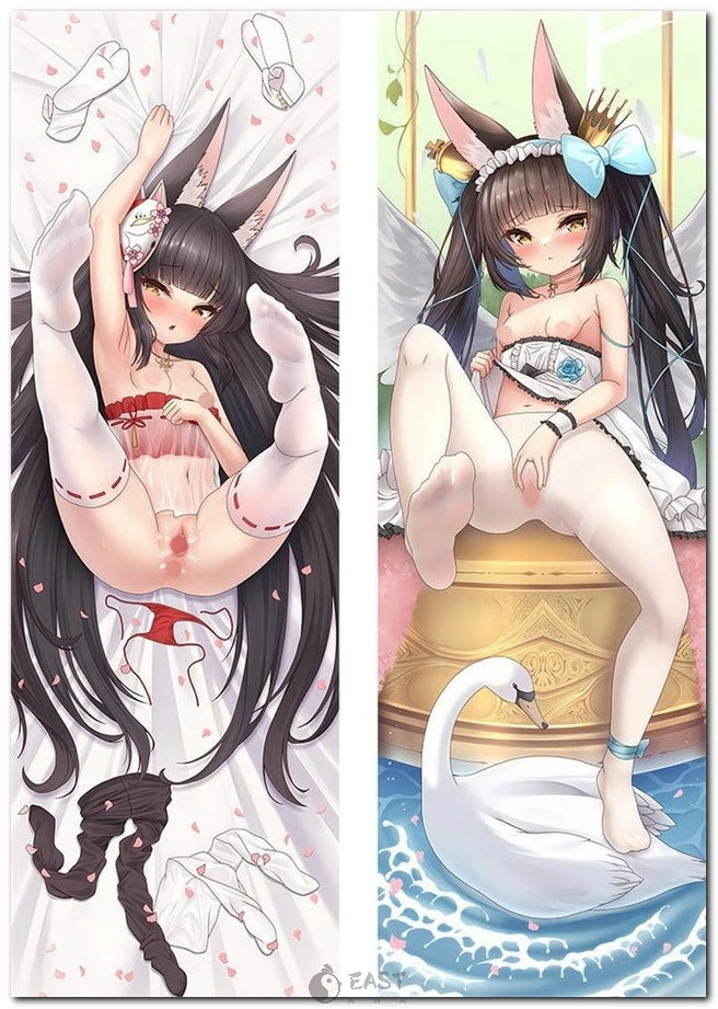 Official eastana Nagato Azur Lane dakimakura—premium anime body pillow with AI voice support. Ideal for collectors and fans of the popular mobile game. Nagato Azur Lane dakimakura anime body pillow cover