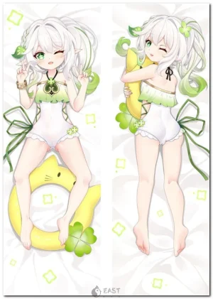 Nahida from Genshin Impact on anime body pillow (dakimakura) cover