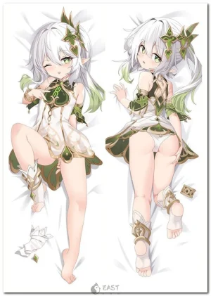 Nahida from Genshin Impact on anime body pillow (dakimakura) cover