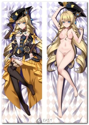 Navia Genshin Impact anime body pillow dakimakura cover