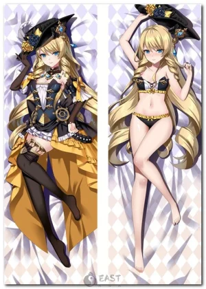 Navia from Genshin Impact on anime body pillow (dakimakura) cover