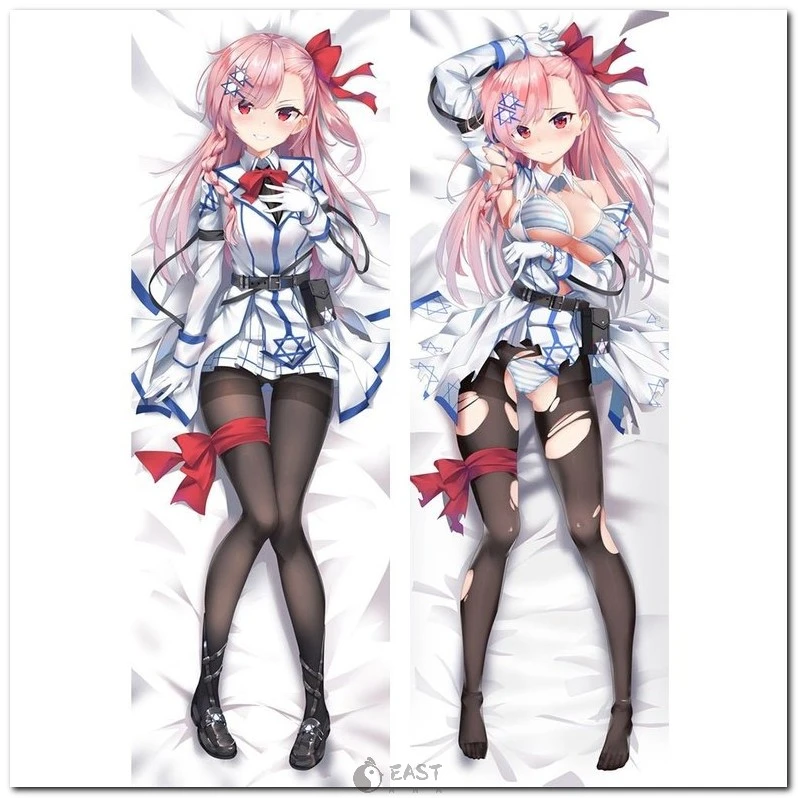 Premium Negev Dolls anime girl dakimakura (body pillow) featuring frontline theme. Part of Eastana's B-style AI voice-compatible collection for fans of anime body pillows and dakimakura. Negev Dolls anime girl dakimakura body pillow front view