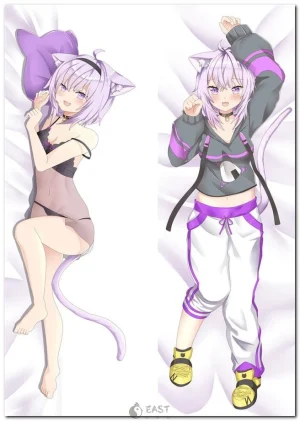 Nekomata Okayu VTuber anime body pillow dakimakura