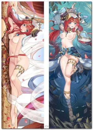 Nilou Genshin Impact anime body pillow dakimakura cover