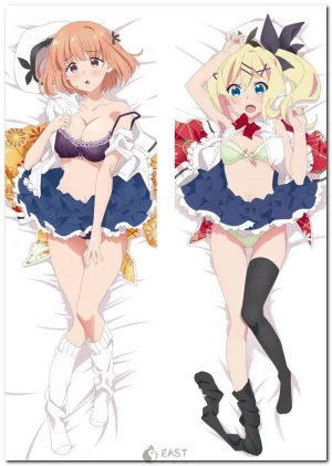 Nina Maehara & Hayu Nukui anime dakimakura fruit tart design