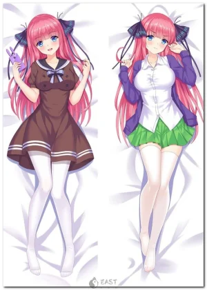 Nino Nakano from The Quintessential Quintuplets dakimakura pillow