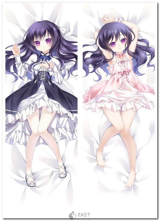 Official Eastana Nozomi Momijidani Angels 3-piece dakimakura cover set (17052-1). High-res AI voice dakimakura compatible anime body pillow art for collectors and fans. Nozomi Momijidani dakimakura anime body pillow cover set