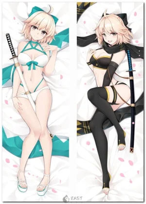 Okita Souji Fate/Grand Order dakimakura body pillow cover