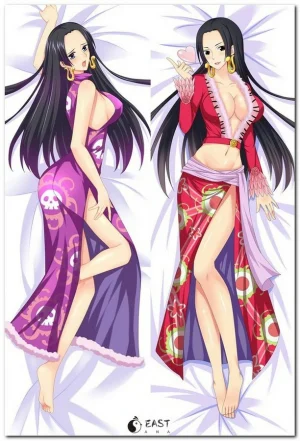 One Piece anime body pillow cover featuring character art