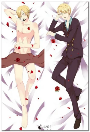 One Piece anime body pillow dakimakura featuring AI voice support