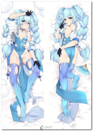 Anime body pillow featuring girls from Frontline series, dakimakura style
