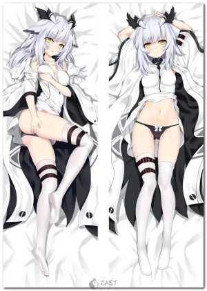 Ptilopsis Arknights dakimakura body pillow illustration