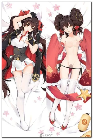 QBZ97 anime girl dakimakura body pillow from Girls Frontline