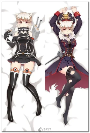 Bismarck from Warship Girls anime dakimakura body pillow