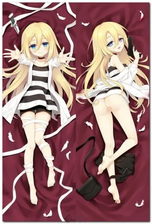 Rachel Gardner 'Angels of Death' anime dakimakura body pillow cover
