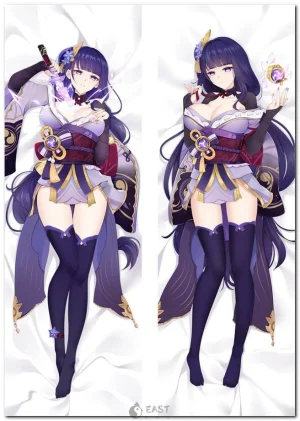 Raiden Shogun Genshin Impact dakimakura body pillow anime print
