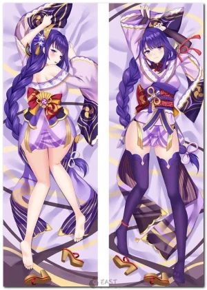 Raiden Shogun Genshin Impact dakimakura anime body pillow