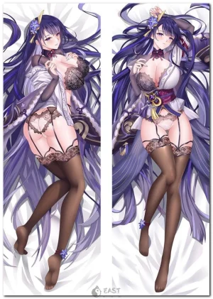 Raiden Shogun Genshin Impact dakimakura body pillow anime cover