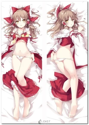 Reimu Hakurei from Touhou Project on dakimakura body pillow
