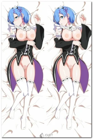 Rem from Re:Zero anime dakimakura body pillow cover