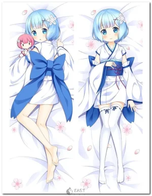 Rem from Re:Zero anime dakimakura body pillow cover