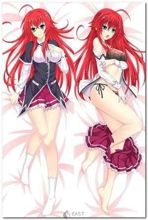 Rias Gremory from High School DxD on anime body pillow dakimakura