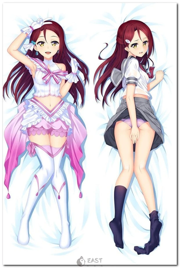 Premium Riko Sakurauchi Love Live dakimakura anime body pillow with AI voice support, officially licensed design by eastana. Ideal for collectors and fans. Riko Sakurauchi Love Live dakimakura anime body pillow