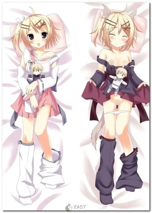 Rin Kagamine Vocaloid anime body pillow dakimakura cover