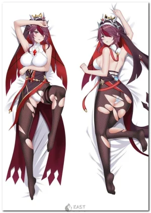 Rosaria from Genshin Impact on anime body pillow (dakimakura) cover