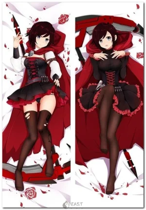Ruby Rose RWBY anime body pillow dakimakura cover