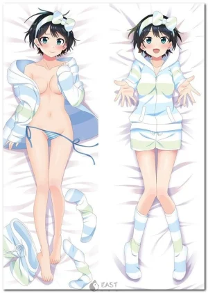 Ruka Sarashina dakimakura body pillow from Rent-a-Girlfriend anime