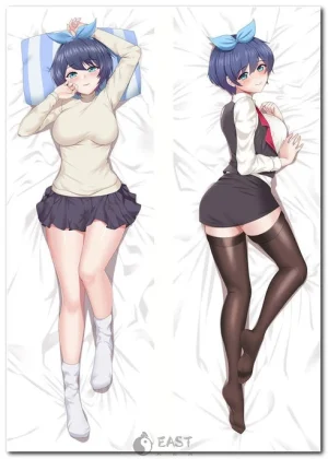 Ruka Sarashina dakimakura from Rent-a-Girlfriend anime body pillow