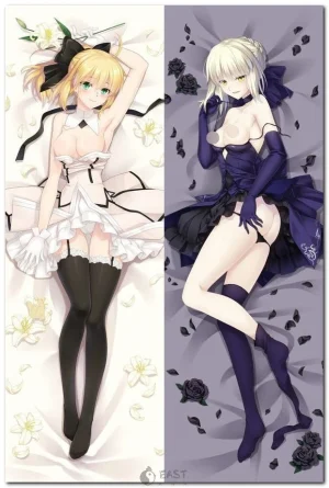 Best Sensual Comfort with Saber Naked Dakimakura - Eastana