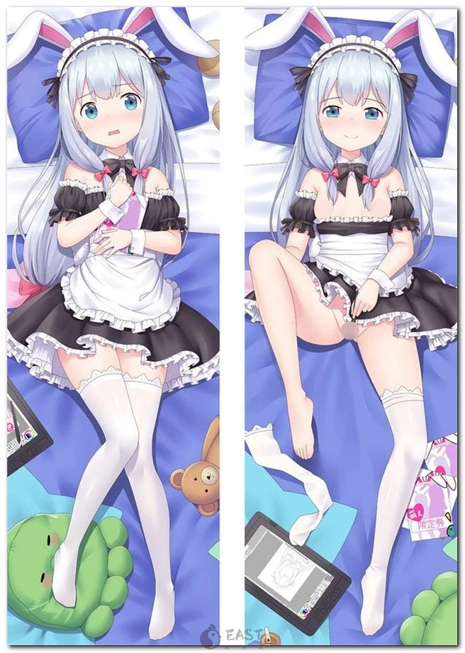High-quality Sagiri Izumi dakimakura cover image from Eromanga Sensei, optimized for anime body pillows and AI voice dakimakura collections. Part of eastana's premium anime merchandise lineup. Sagiri Izumi from Eromanga Sensei dakimakura cover art