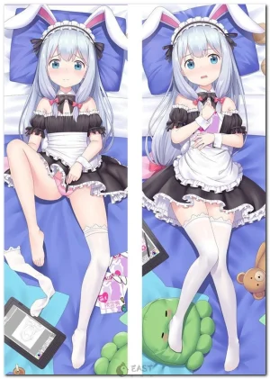 Sagiri Izumi from Eromanga Sensei on anime body pillow (dakimakura)