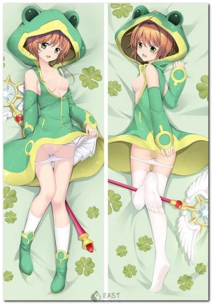 Sakura from Cardcaptor Sakura on anime body pillow (dakimakura) cover