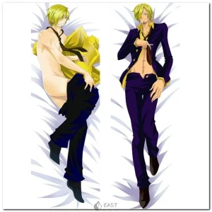 Sanji from One Piece anime on dakimakura body pillow