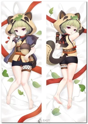 Sayu from Genshin Impact on anime body pillow (dakimakura) cover
