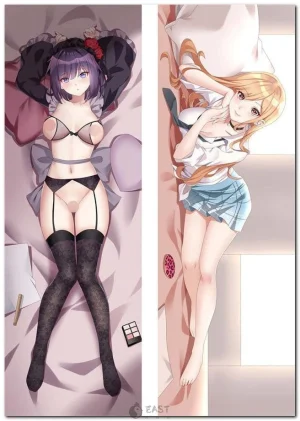 Shizuku Kuroe and Marin from My Dress-Up Darling anime dakimakura body pillow