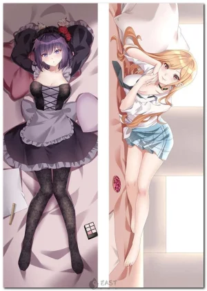 Shizuku Kuroe and Marin from My Dress-Up Darling dakimakura pillow cover