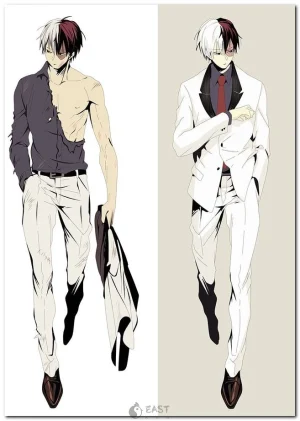 Shoto Todoroki My Hero Academia dakimakura body pillow cover