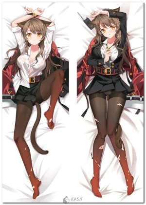 Skyfire from Arknights anime body pillow dakimakura