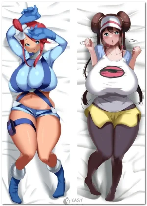 Skyla Rosa Pokemon anime body pillow dakimakura cover