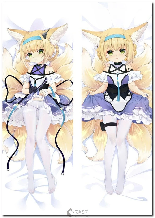 Premium Suzuran Arknights dakimakura cover image — ideal for anime body pillows and AI voice-enabled plush companions. Part of Eastana's licensed-inspired collection. Suzuran from Arknights anime body pillow dakimakura cover