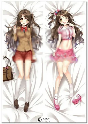 THE IDOLM@STER anime dakimakura body pillow featuring character art
