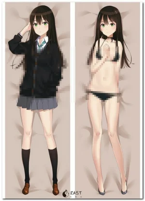 THE IDOLM@STER dakimakura body pillow cover featuring anime character