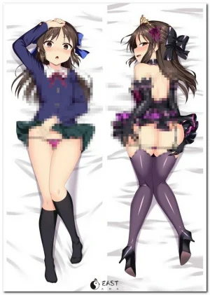 THE IDOLM@STER dakimakura body pillow cover featuring anime character